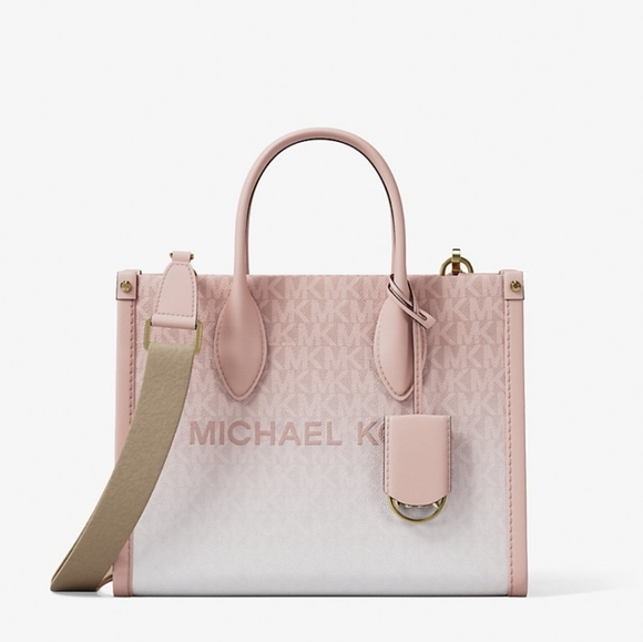 Michael Kors Handbags - Michael Kors Small Ombre Signature Logo Crossbody Bag